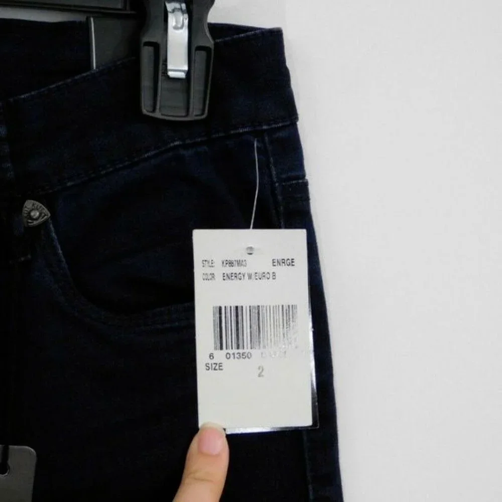 Kut From The Kloth Womens Josephine Boot Cut Jeans Blue Pockets Slim Fit 2 New - Picture 6 of 10